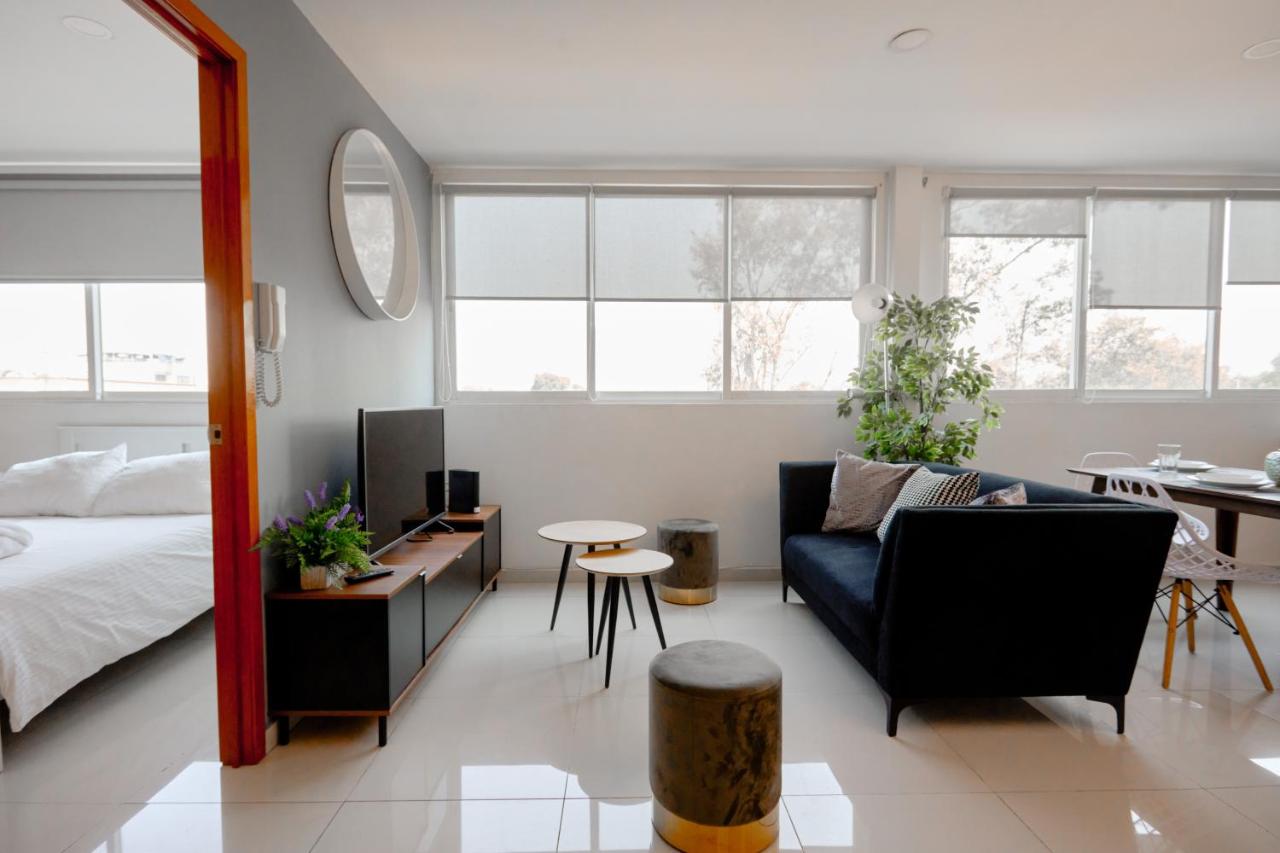 Amazing apartment close to Foro Sol Colonia Roma Airport and Downtown - Chambres d'hôtes Mexico