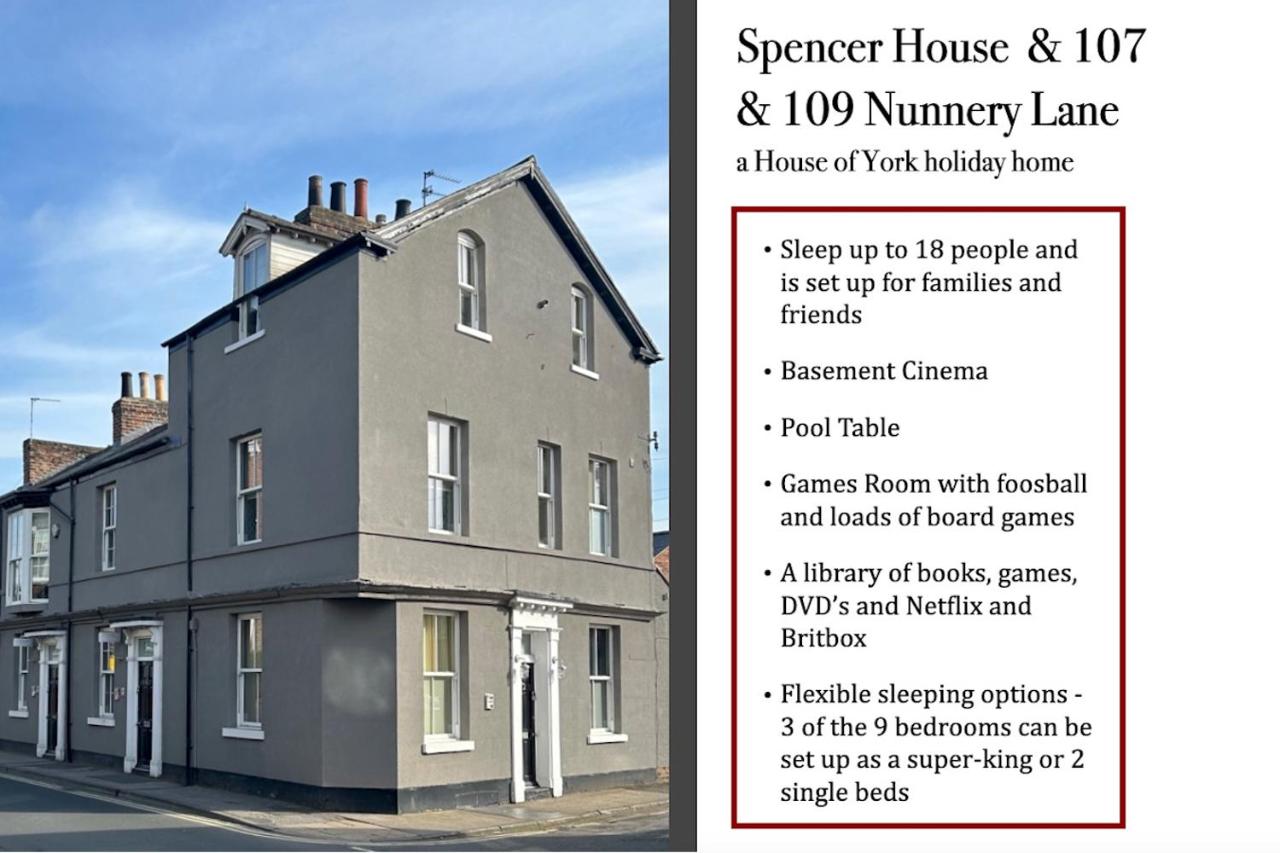 Spencer House & 107 & 109 Nunnery Lane - Bed and Breakfast
