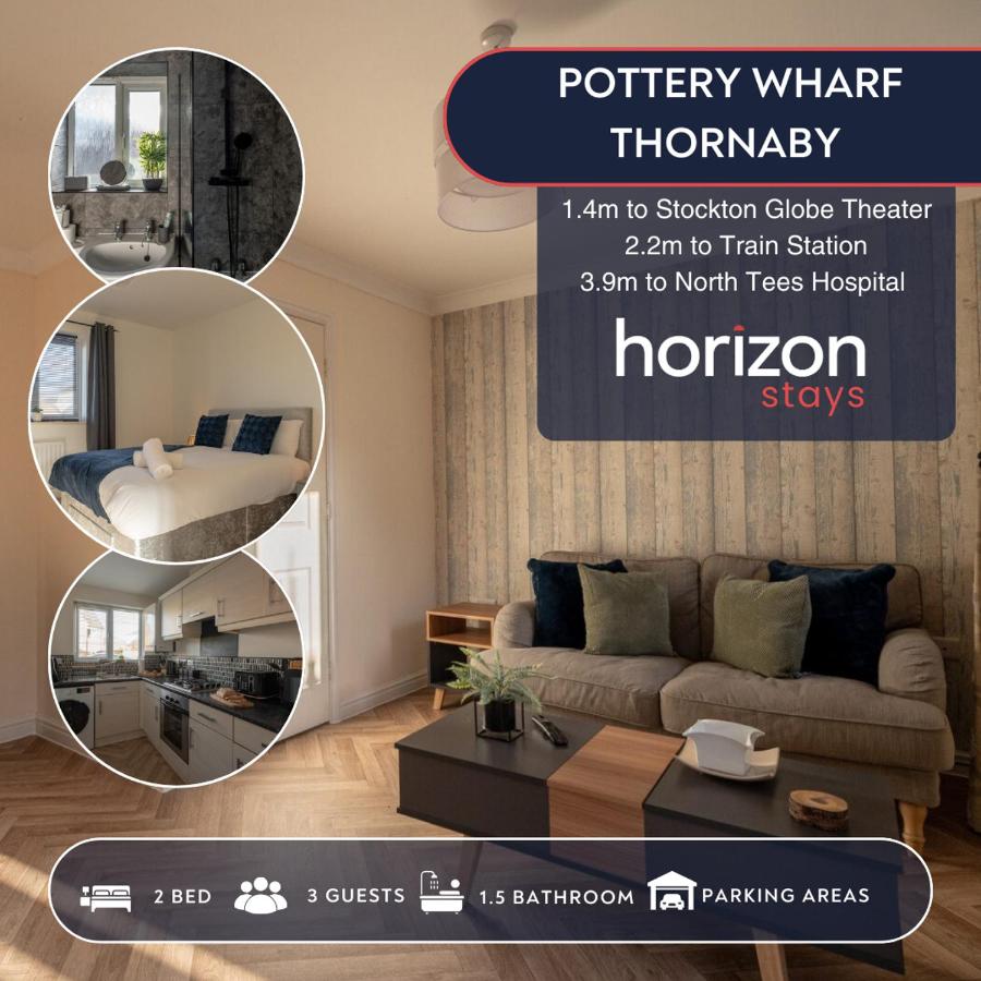 B&B Thornaby-on-Tees - Pottery Wharf By Horizon Stays - Bed and Breakfast Thornaby-on-Tees