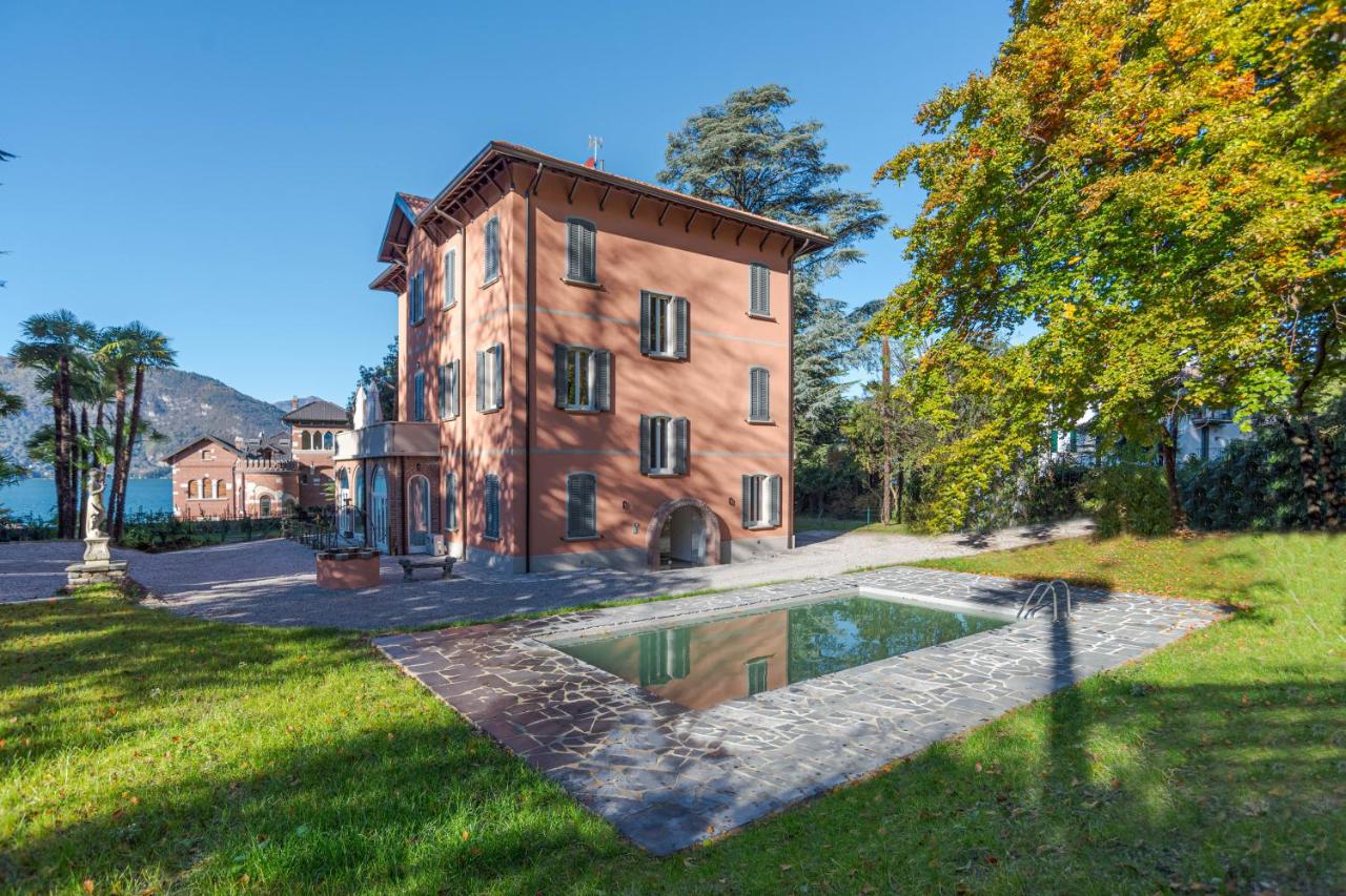 Lake View Apartment with Pool, Garden and Parking - Ferienwohnung Lierna