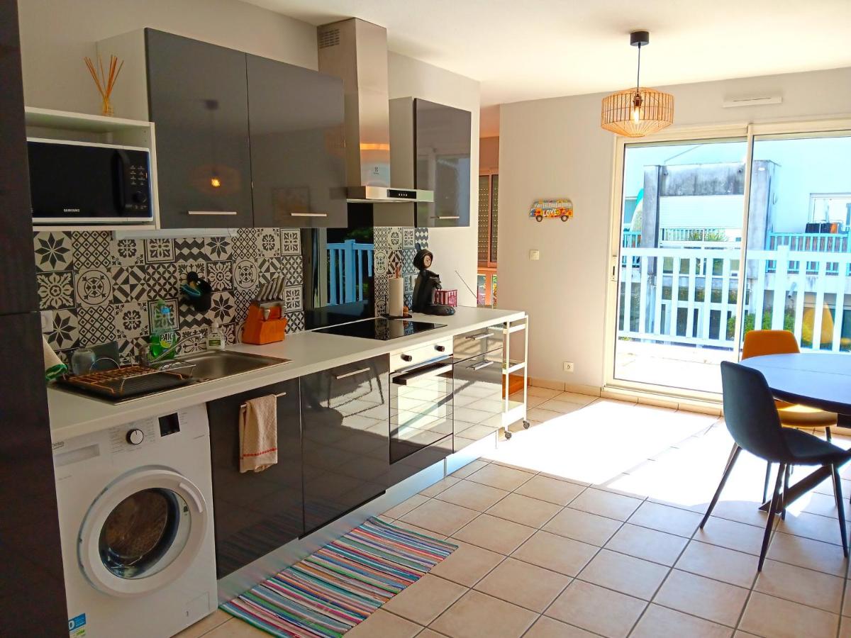 Appartement lumineux proche centre et plage avec terrasse et parking, Capbreton - FR-1-239-1056 - Chambres d’hôtes
