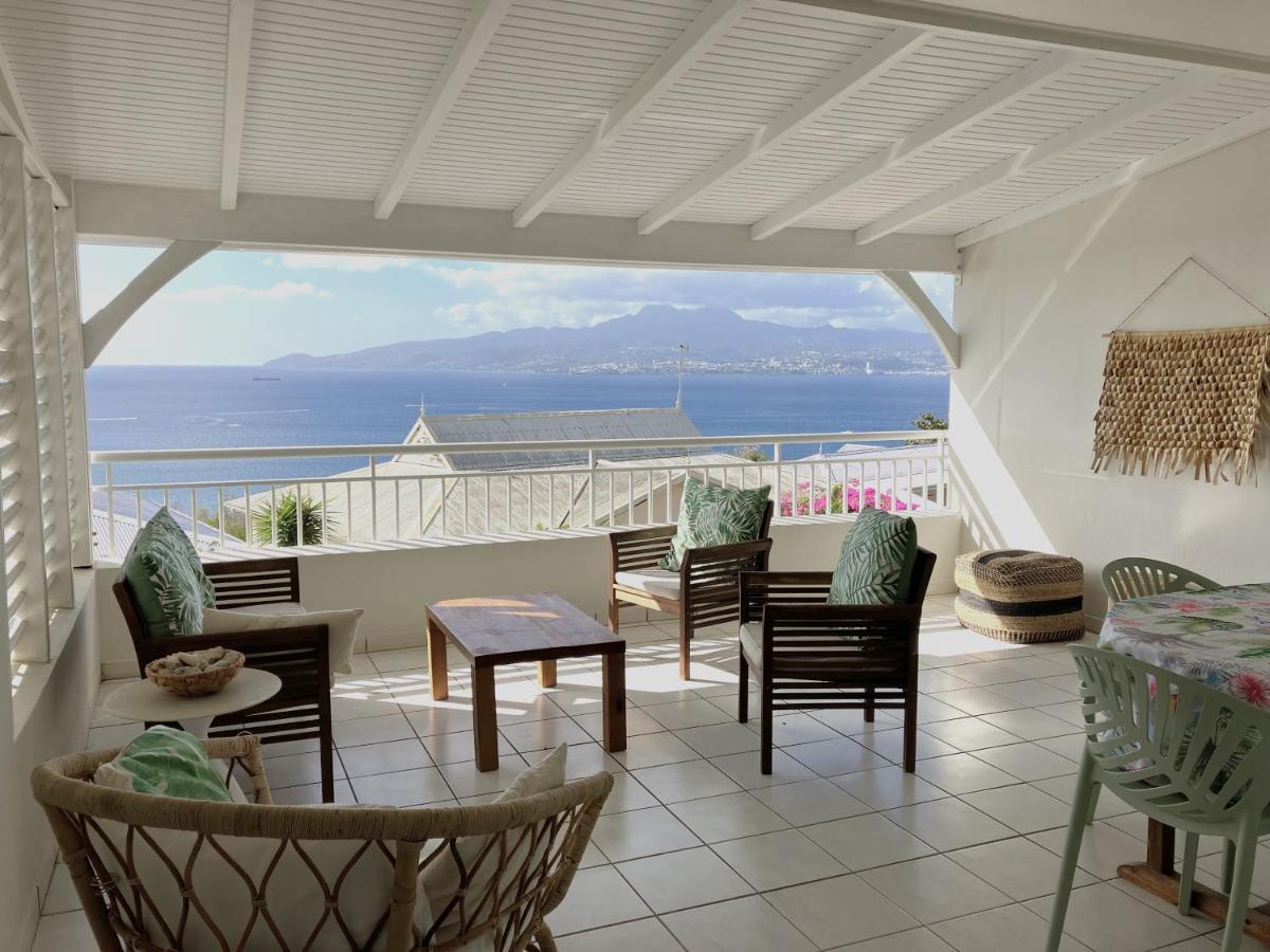 Ti Mor Bras - Vue mer panoramique - Grande terrasse - Ferienwohnung Les Trois-Îlets