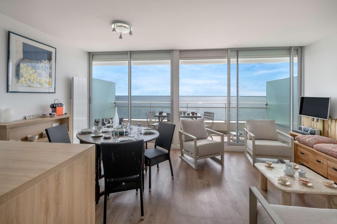 Appartement pour 6, vue mer à 40m de la plage - Chambres d’hôtes