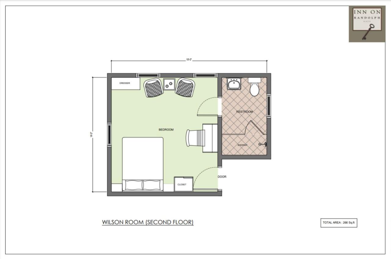 Kamer met Kingsize Bed