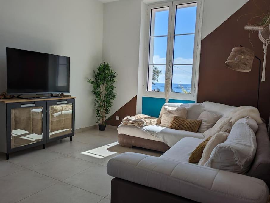 Villa vue mer proche mer 10 personnes - Chambres d’hôtes