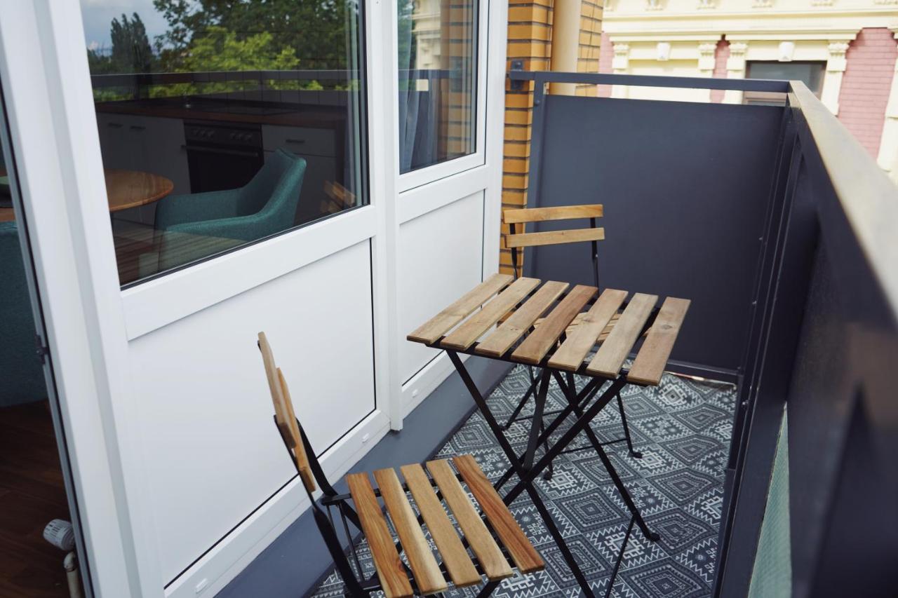 unique - suite - balkon - küche - B&B Bremerhaven