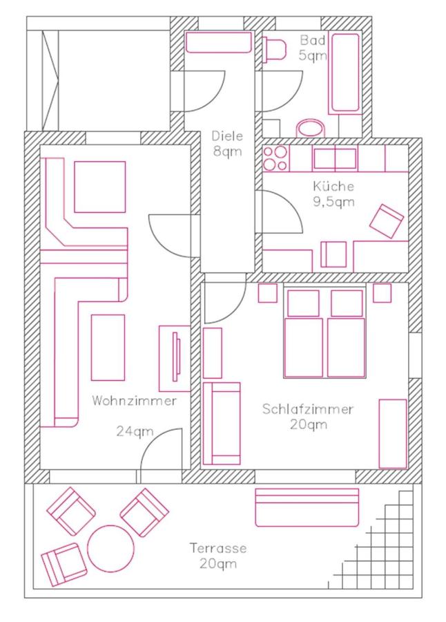 Haus mit 1 Schlafzimmer