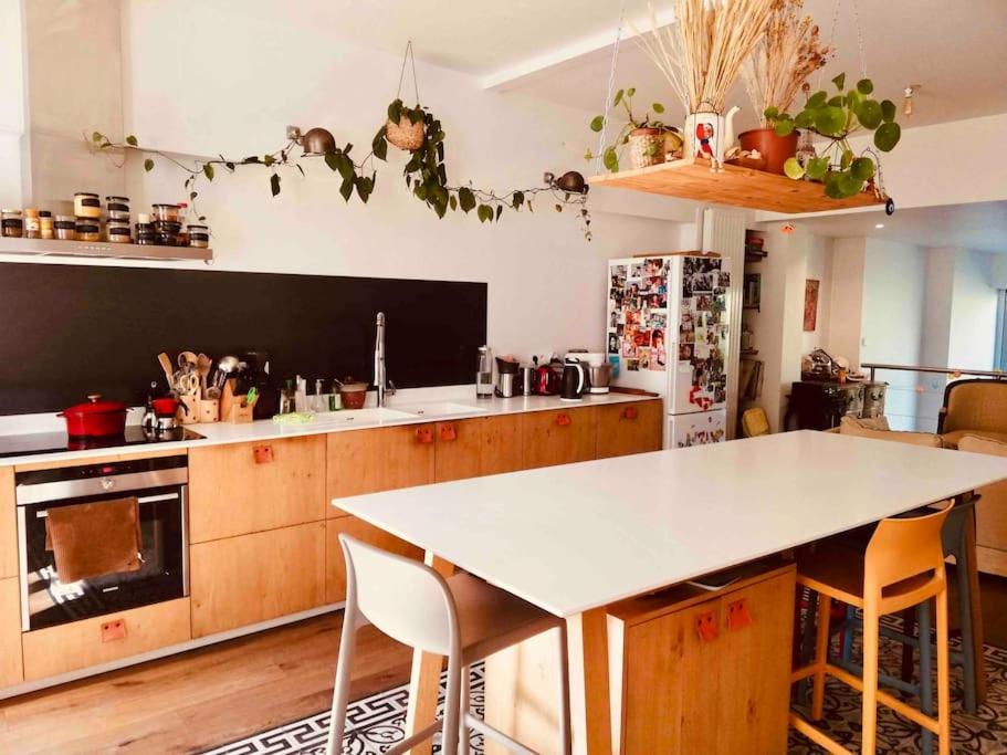 Maison de ville esprit loft grande et lumineuse - B&B