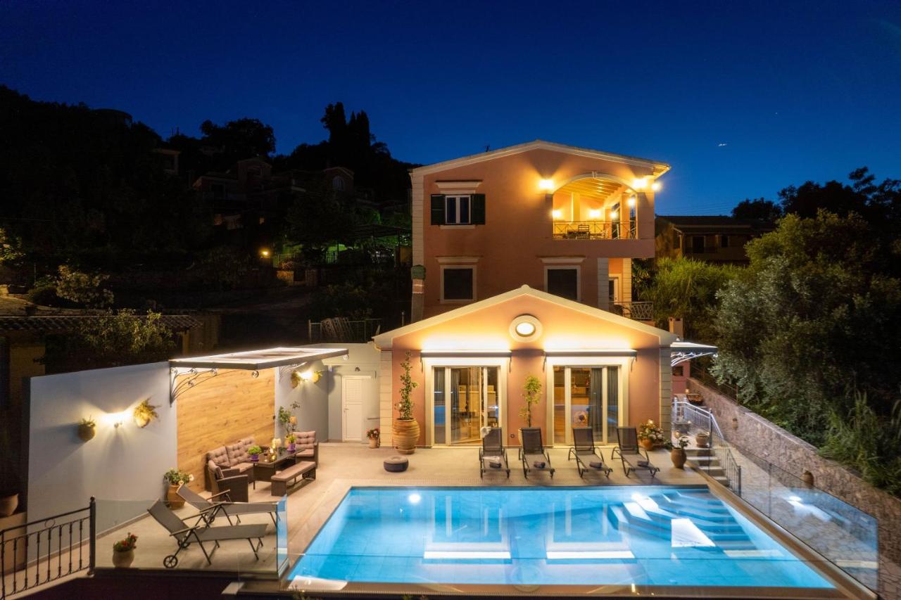 Villa Jewel Private Pool in Corfu island - B&B Alykes Potamou