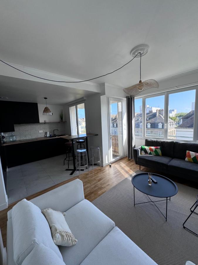 Charmant appartement t3 avec balcon, centre-ville - B&B