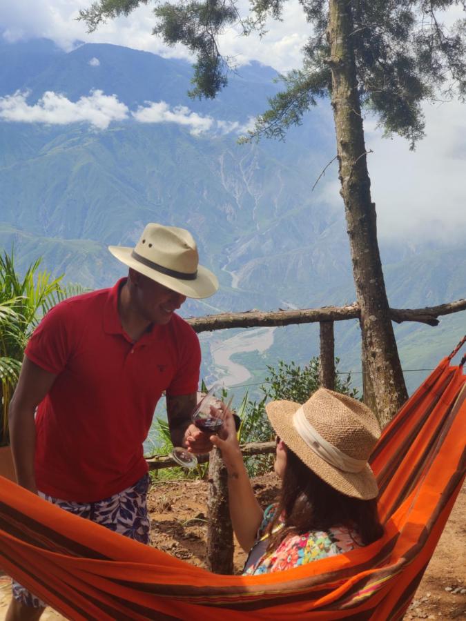 Chalet Mirador Chicamocha - Ferienwohnung Los Santos