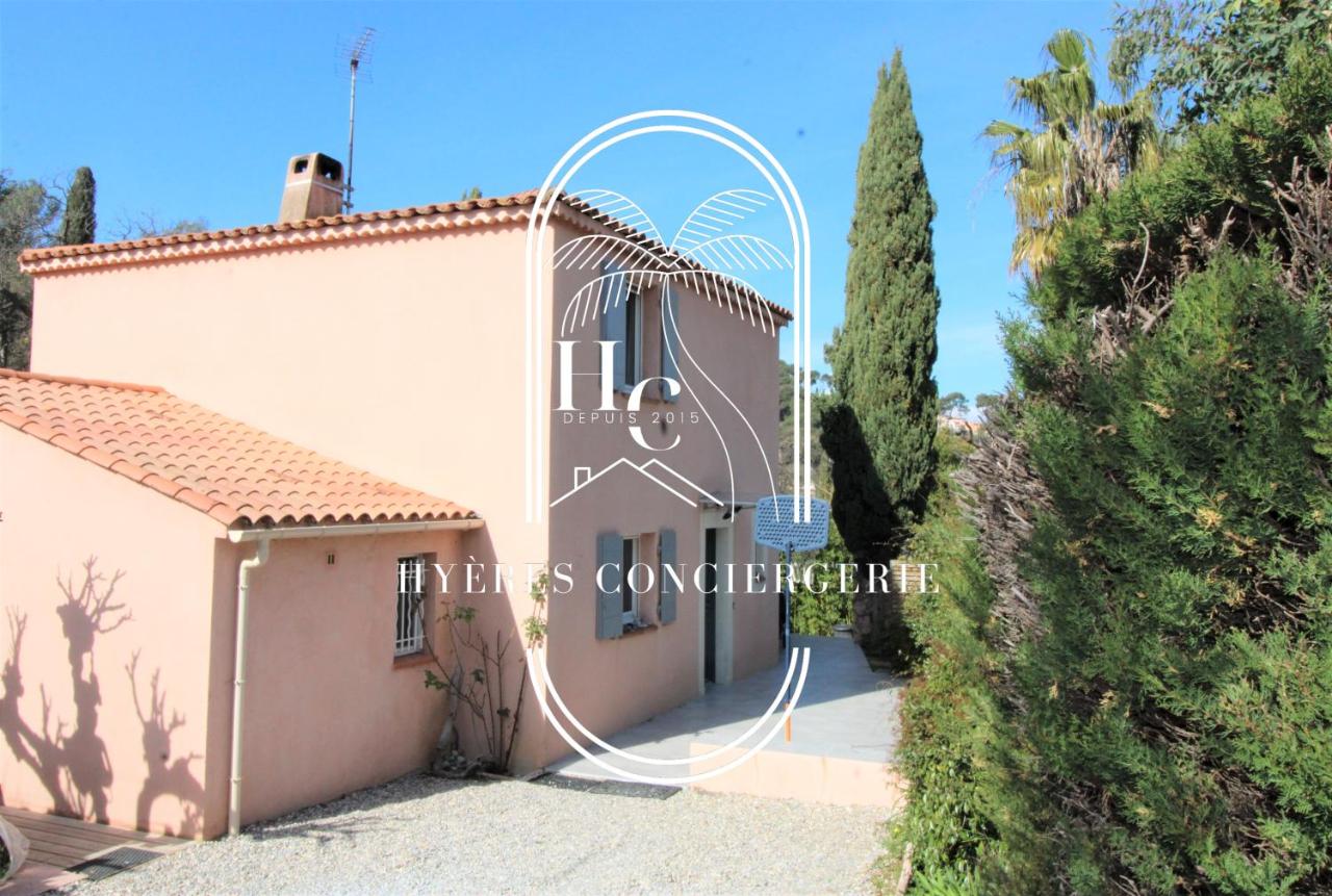 La Quiétude Villa T4 CLiM WiFi PK Plage Almanarre By HC - Ferienwohnung Hyères