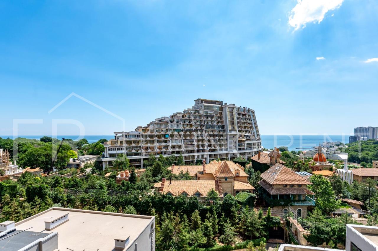 Панорамний вид моря дві спальнi та зала 0522 - B&B Odessa