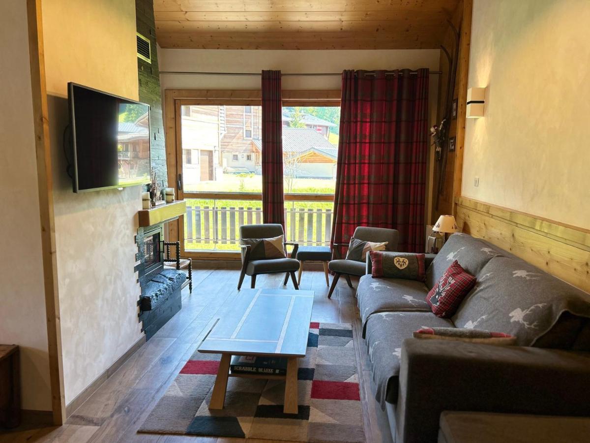 Les Gets - Appartement rénové 12 pers, 4 ch, parking, WIFI, proche piste - FR-1-623-7 - B&B