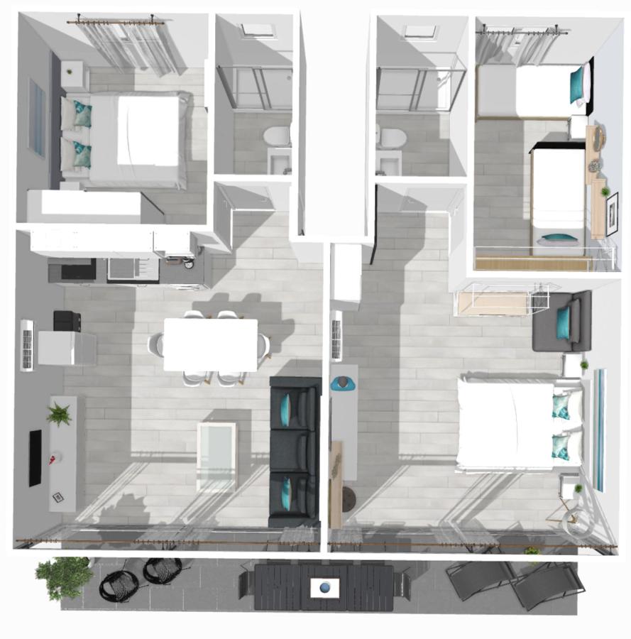 Three-Bedroom Apartment - Oceanfront