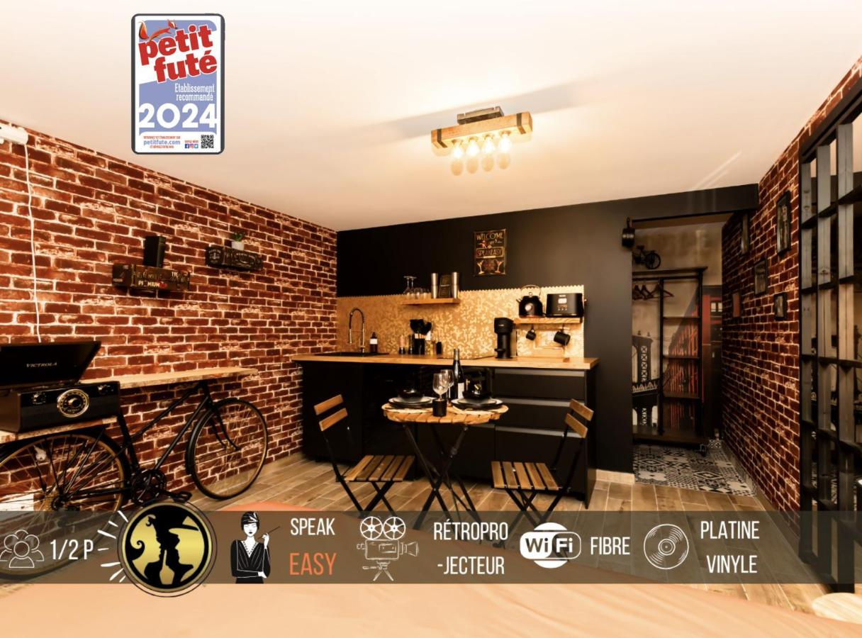 "The speakeasy" Pub new yorkais Centre ville - Idéal PRO - Wifi Fibre - Rétroprojecteur cinéma - B&B