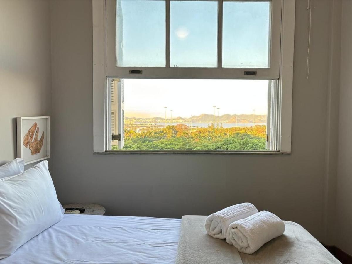 Vista incrível com 2 quartos (1 suíte) na Gloria - B&B Rio de Janeiro