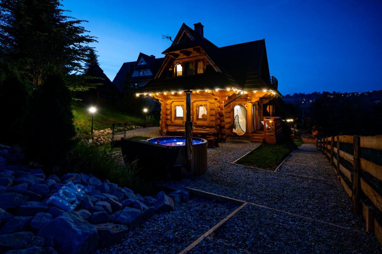 Góralska Chatka 2 Highland Cottage - Split AC, Jacuzzi, Sauna, Private parking, Mountains View, Garden, Zakopane - B&B Zakopane
