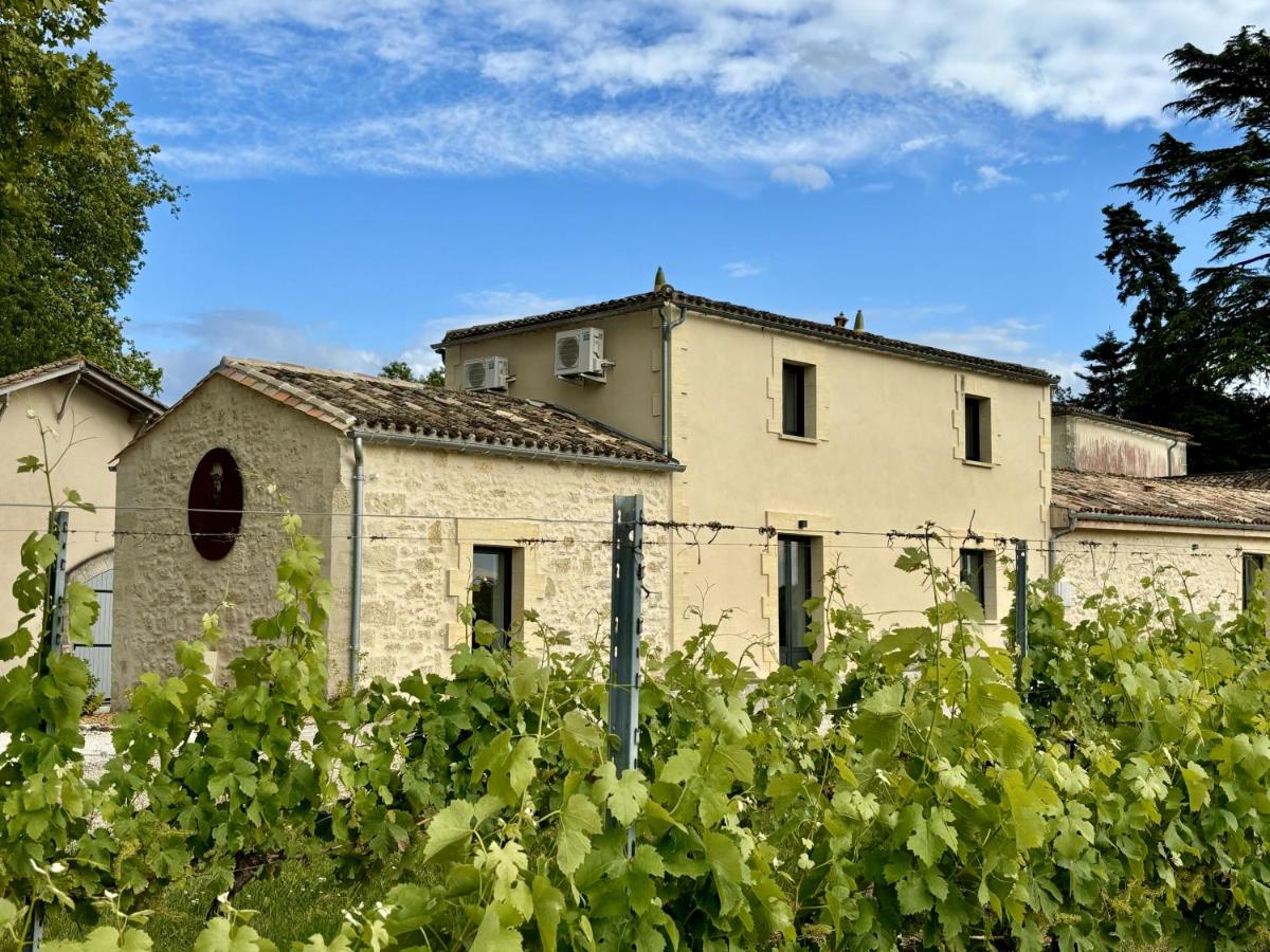 L'Eperonnette, cozy house with swimming pool, surrounded by vineyard, near St Emilion - B&B