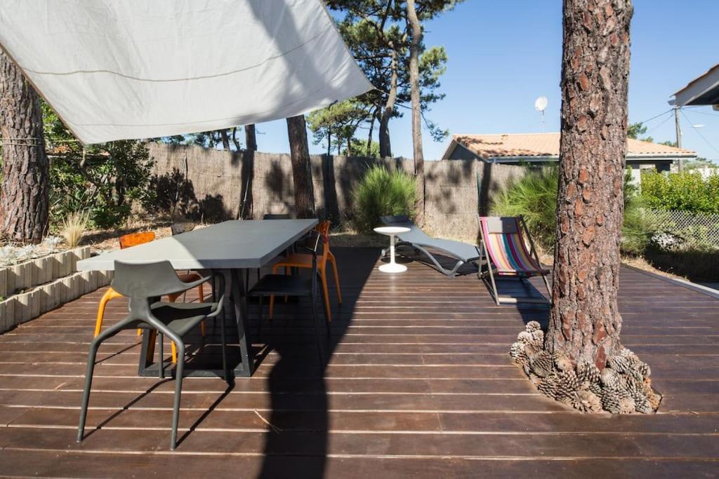 Maison à l'océan plage sud - Bed and Breakfast Lacanau