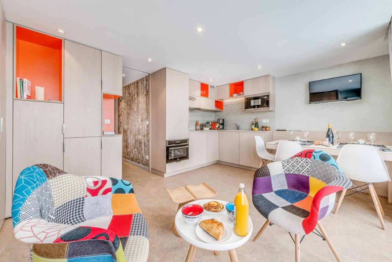 Résidence Palafour - Complètement rénové en 2018, élégant 2 pièces confort moderne - balcon - vue Grande Sassière MAE-3390 - B&B Tignes