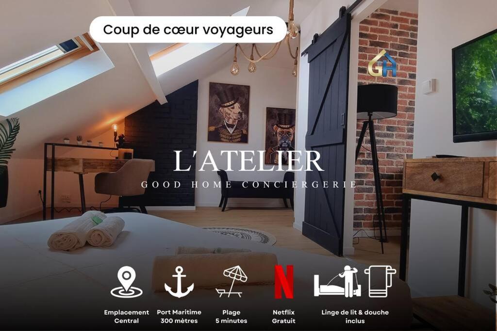 l'Atelier - Au pied des quais - Bed and Breakfast