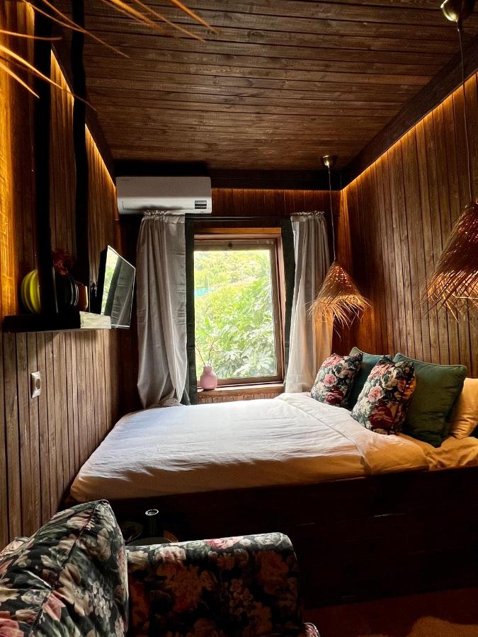 Deluxe wood cabin with Mountain View