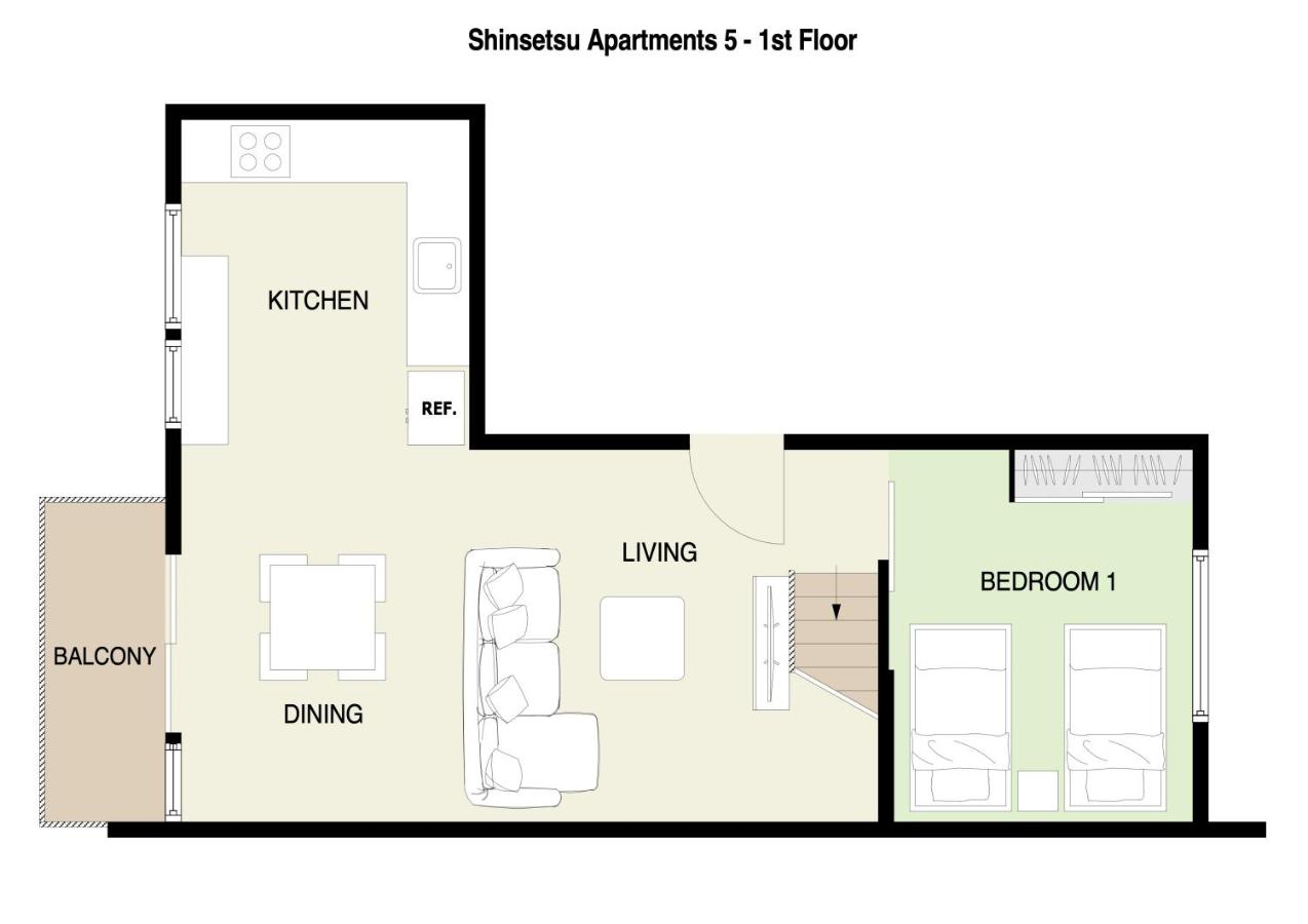 Three-Bedroom Apartment