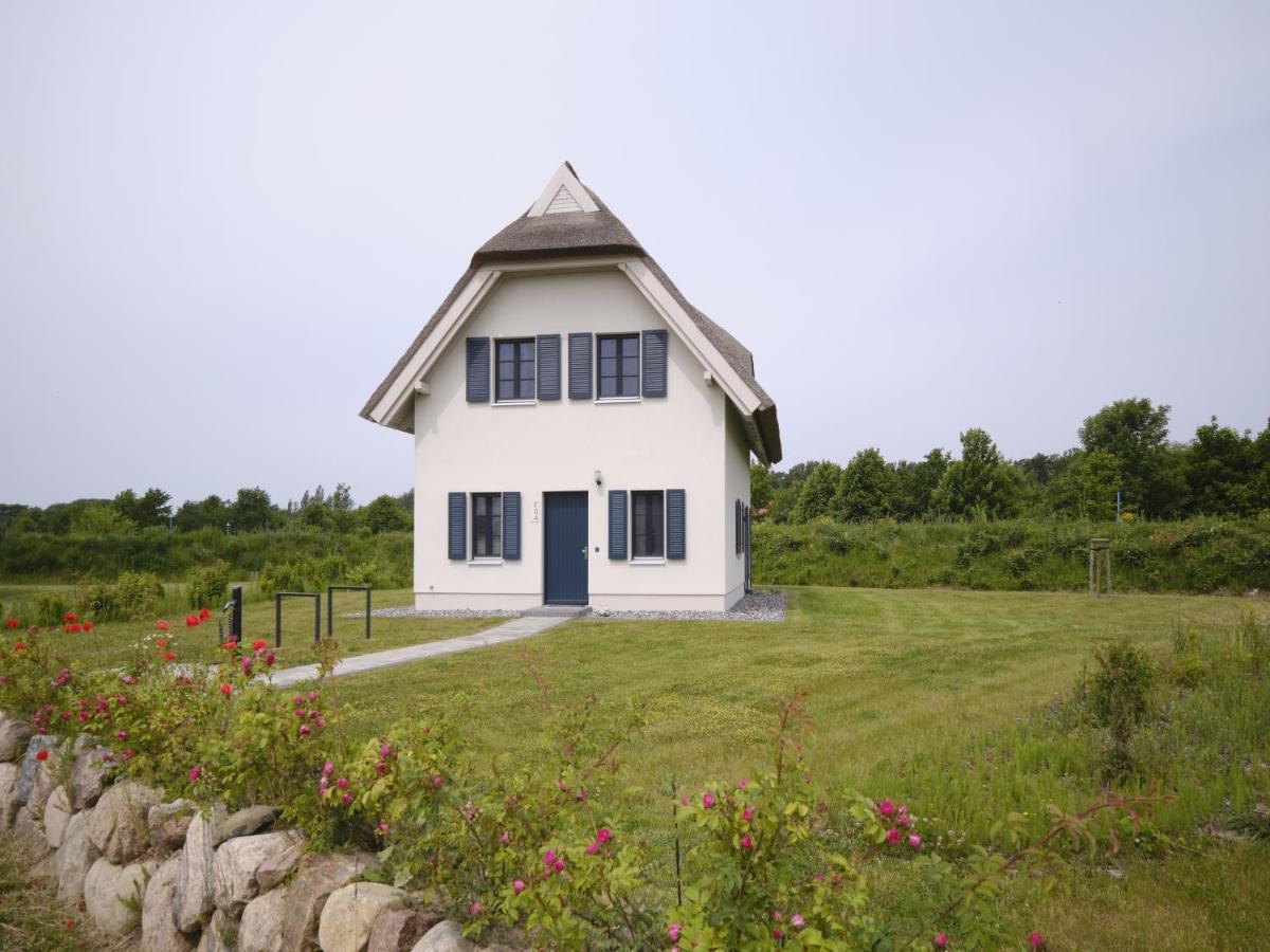 Reetland am Meer - Premium Reetdachvilla mit 3 Schlafzimmern, Sauna und Kamin F04 - Chambres d’hôtes Dranske