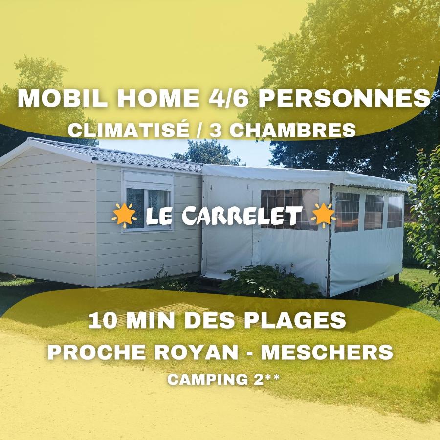 LE CARRELET Mobil home climatisé INSOLITE & COSY 4 à 6 Personnes - B&B