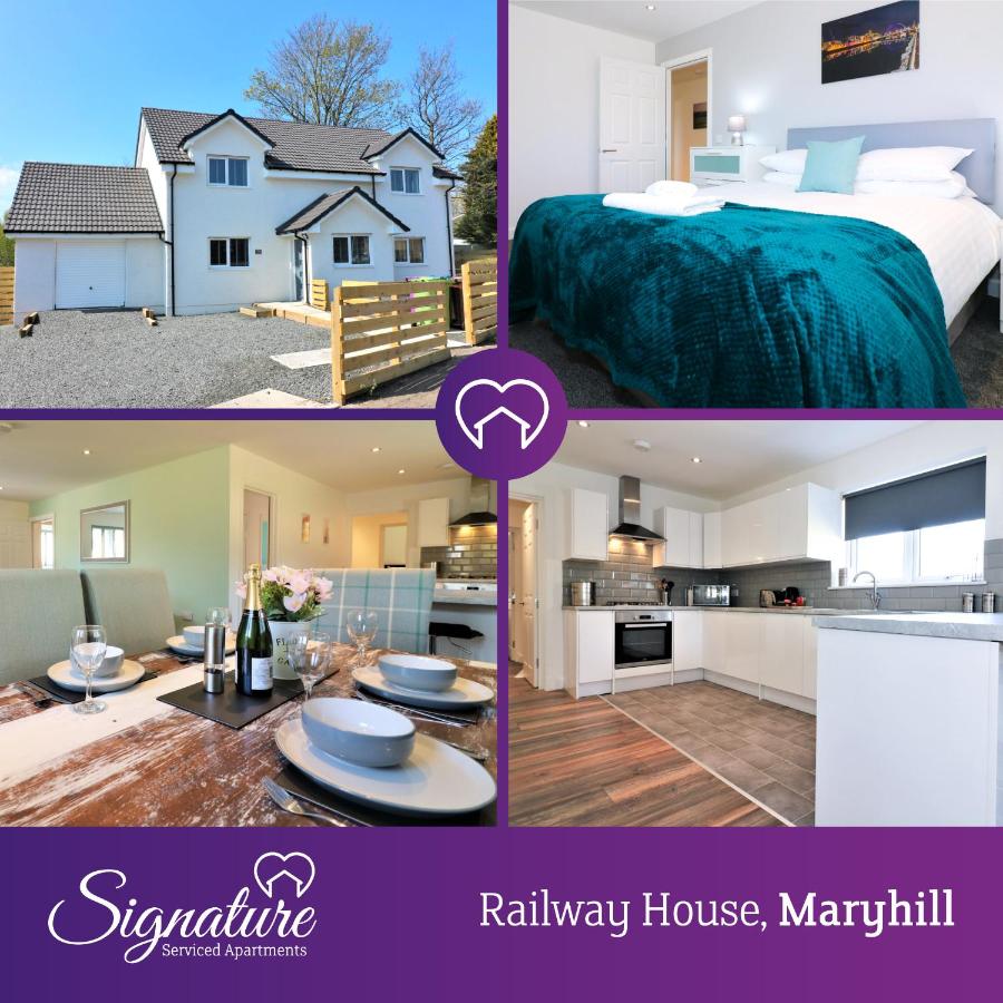 Signature - Railway House 5 bed - Bed and Breakfast Maryhill