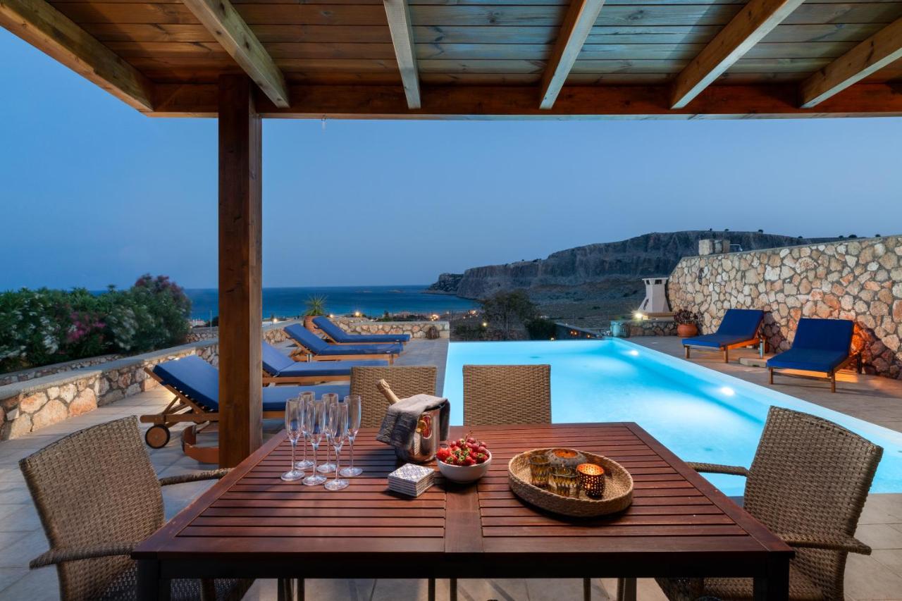 Villa Aegean Blue View with Private Pool and Seaview - B&B Lindo