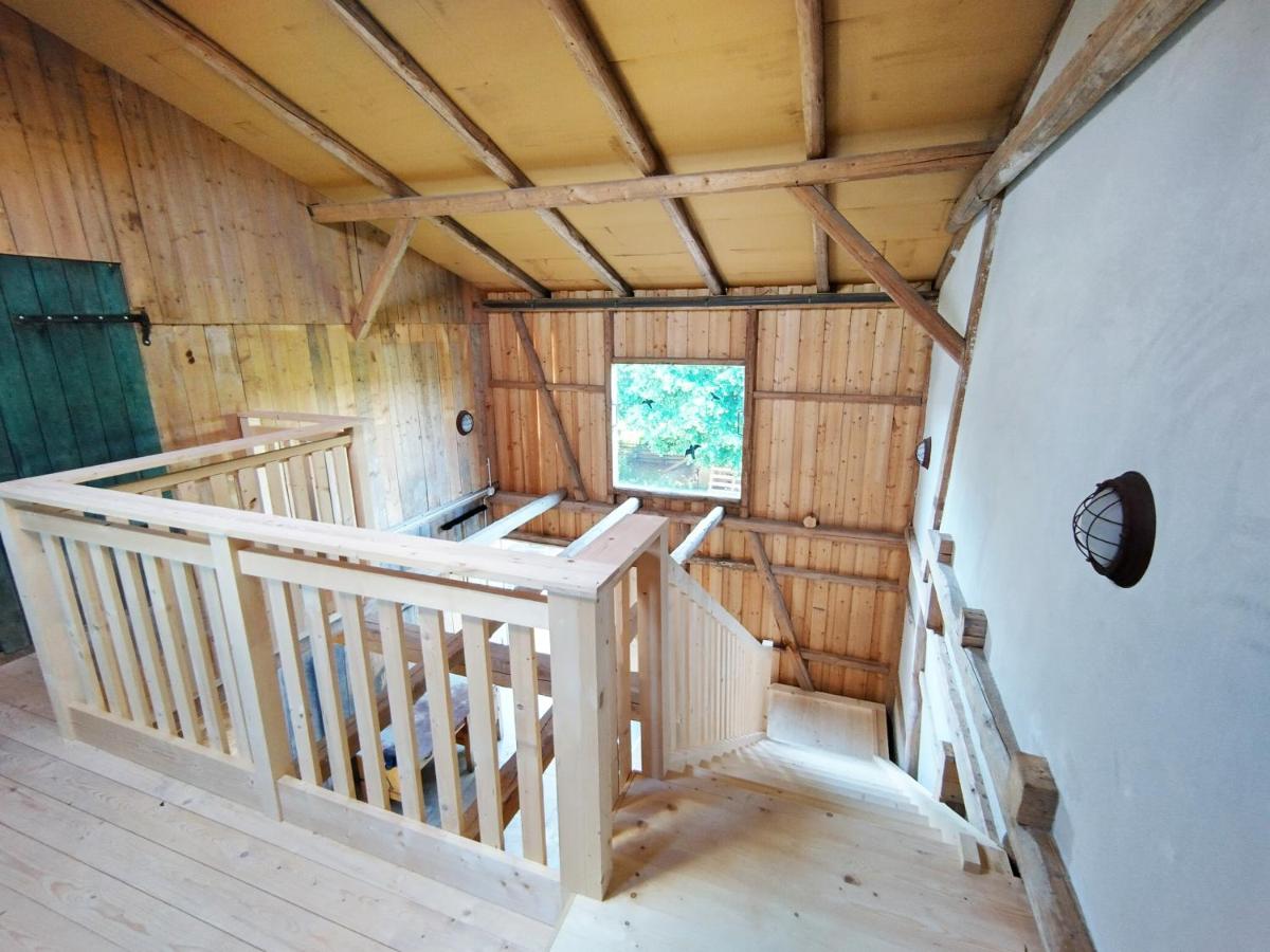 Kranich - Stilvolles Ferien-Apartment am Naturschutzgebiet Dosenmoor - Chambres d’hôtes Negenharrie