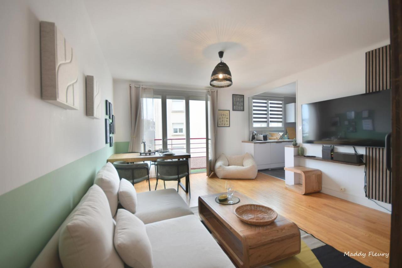 Logement 3 chambres, proche centre ville, parking gratuit - B&B Vannes