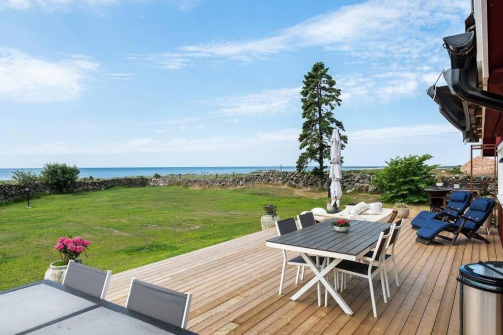 Drömläge på stranden, Unik havsutsikt i Halland - Chambres d’hôtes