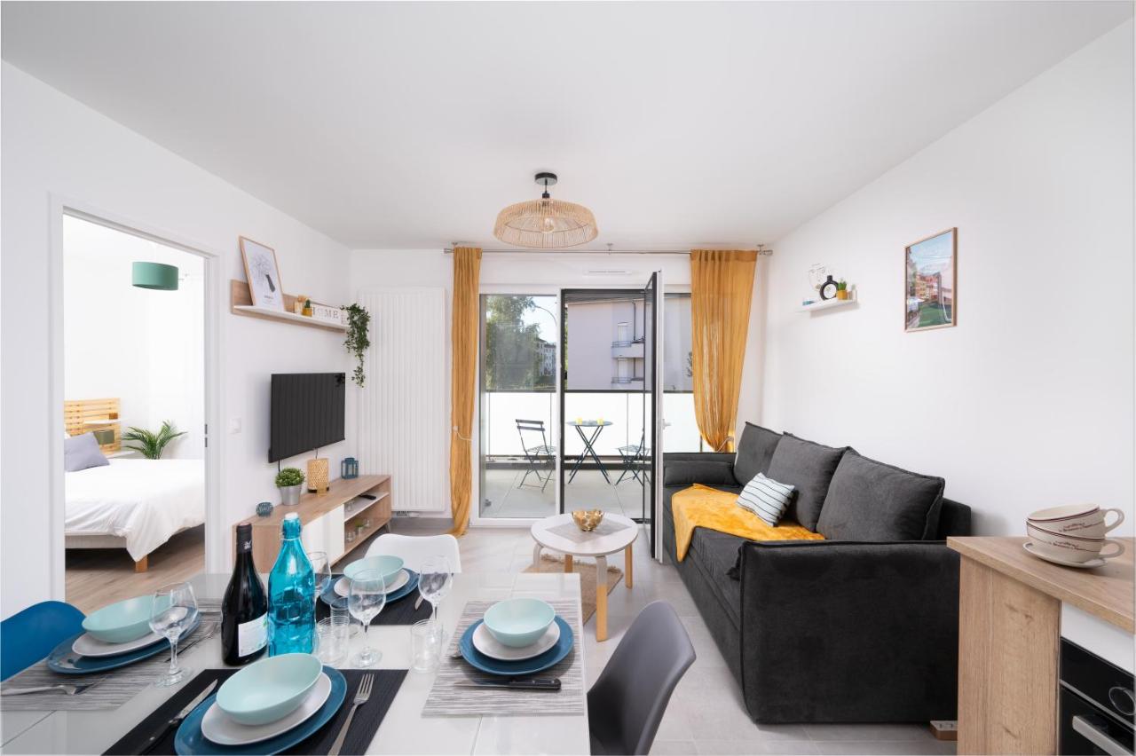 Appartement neuf cosy en ville 4 pers - Ferienwohnung