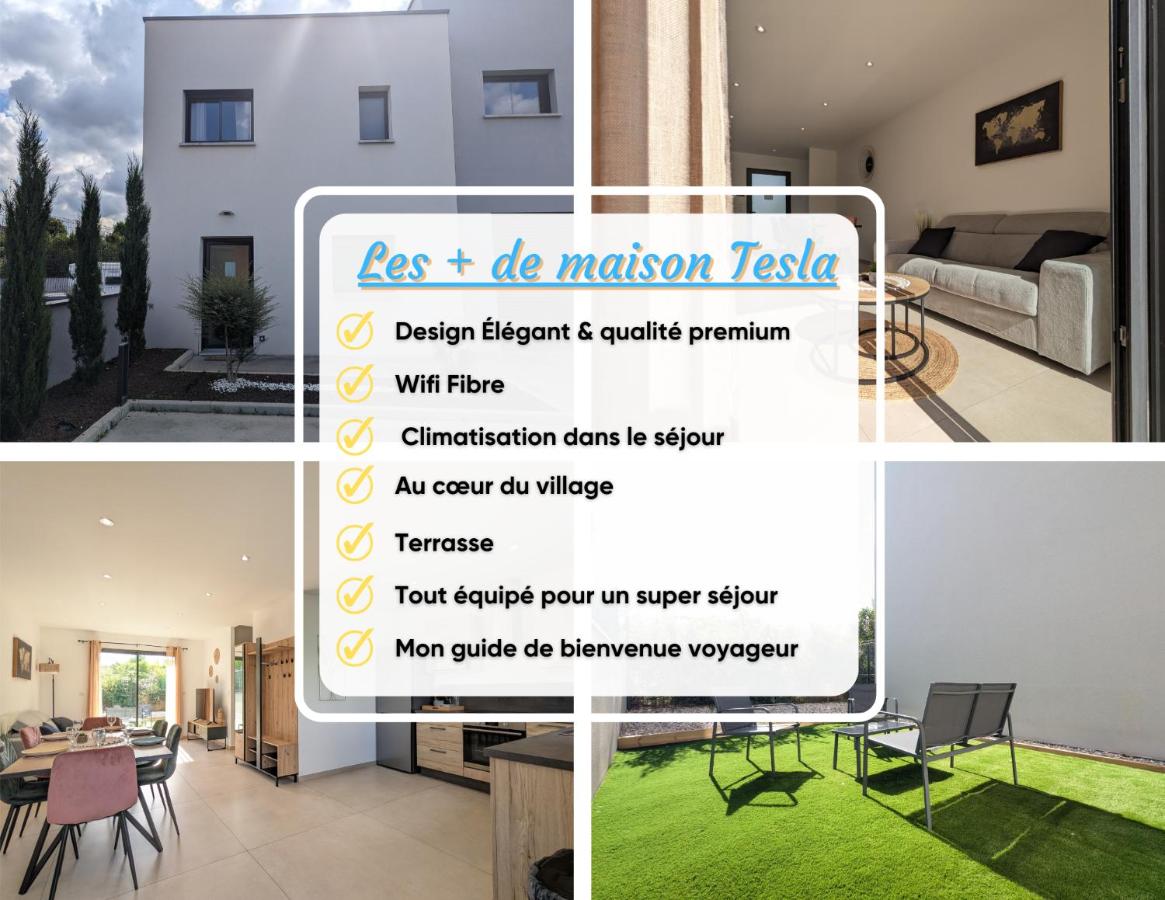 Maison TESLA aéroport gare cnpe rte Golf de Lyon - B&B Jons