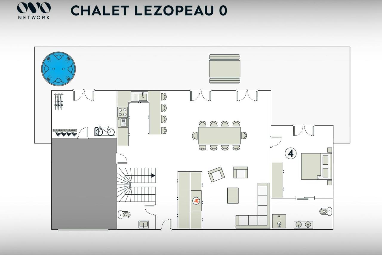 Chalet Lezopau - OVO Network - B&B