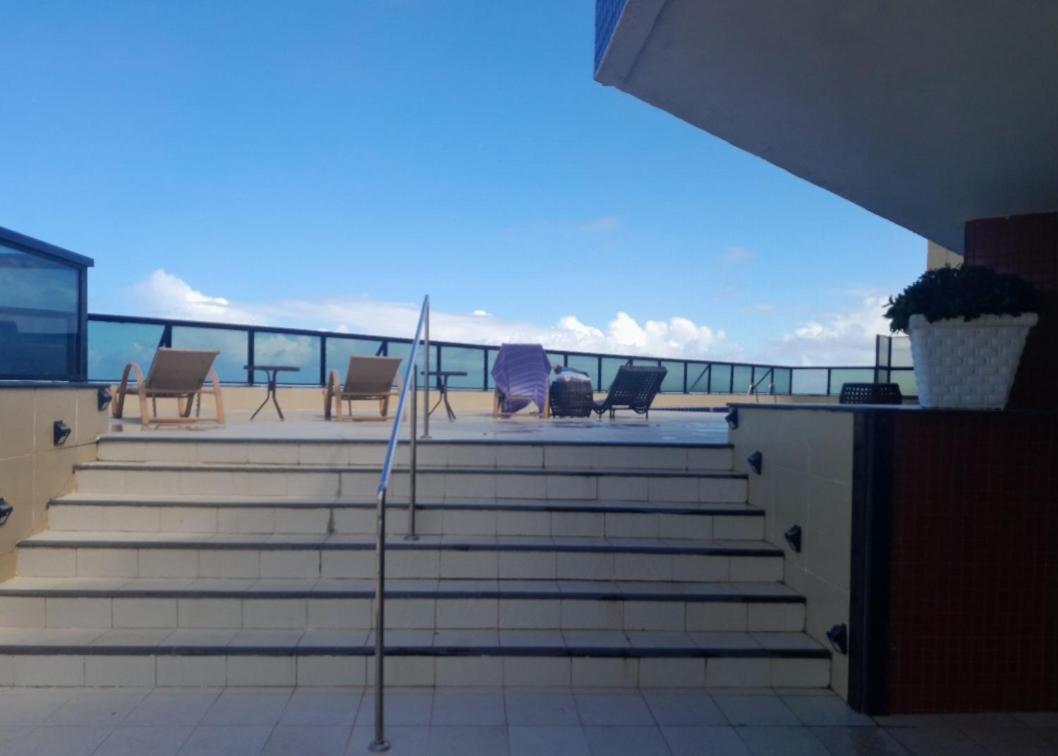 Aconchegante flat à beira- Mar na Barra! - B&B