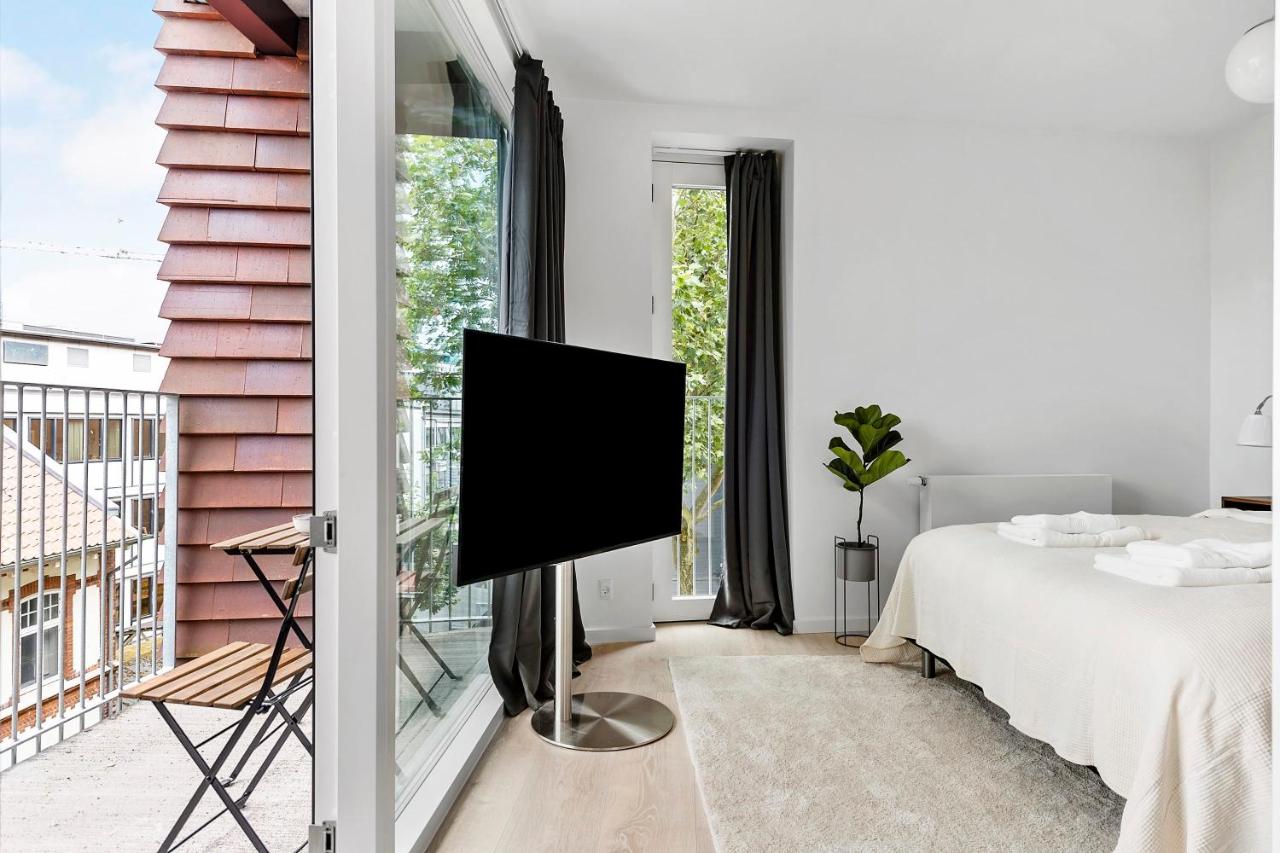 Cosy 4-Person Apartment in The Heart of Aarhus - Chambres d'hôtes Århus