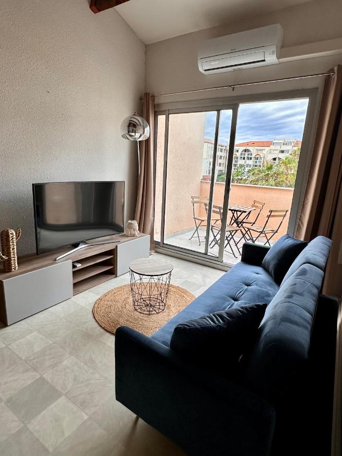 Évasion Sétoise - Appartement avec balcon vue marina, climatisé, parking - Situé à 200m de la plage - Chambres d'hôtes Sète