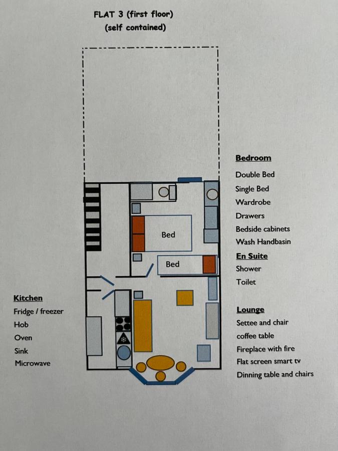 Apartment mit 1 Schlafzimmer