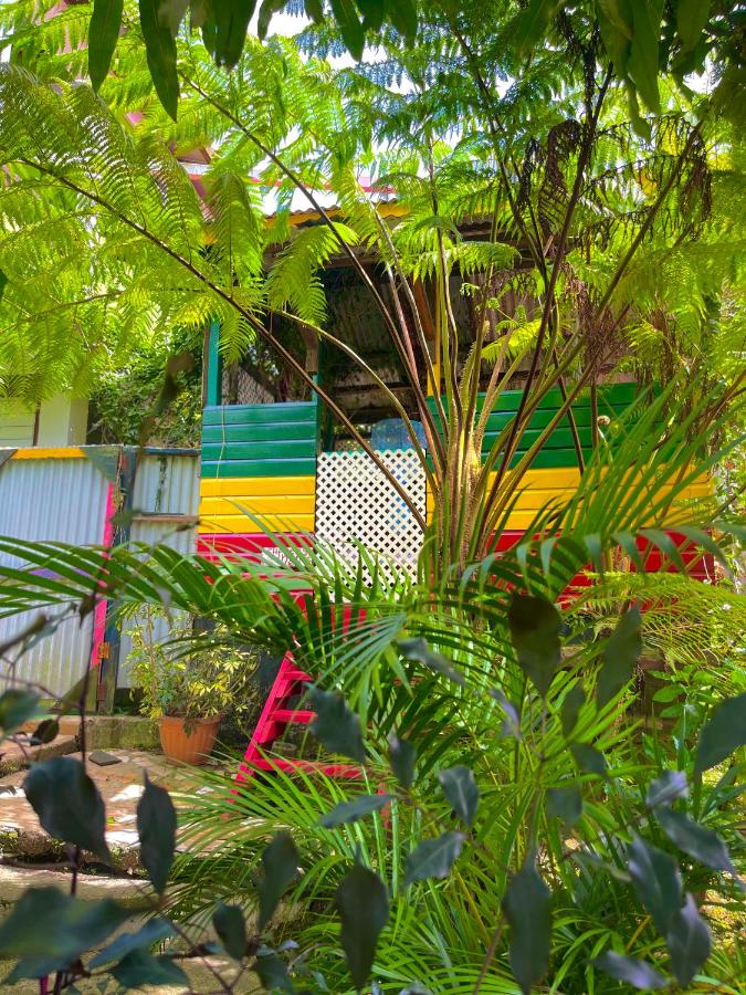Treehouse with hammock