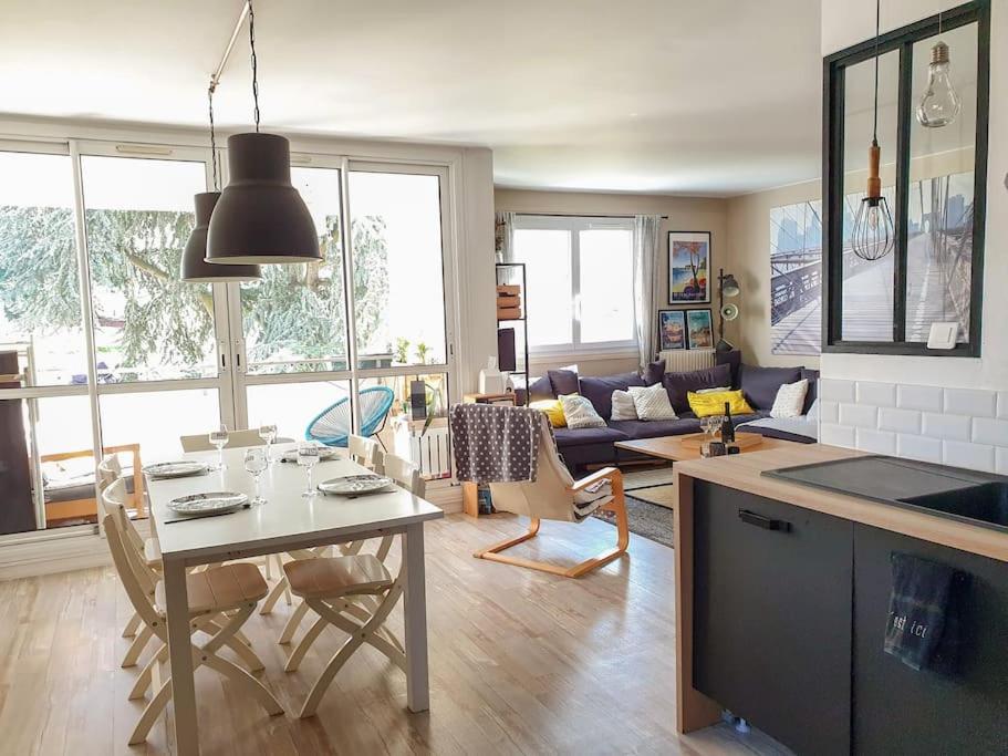 Spacious T4 100m2 Wifi & Balcony, close Versailles Chateau - B&B