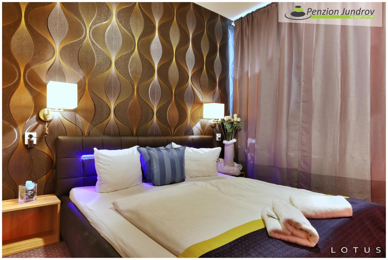 Deluxe Doppel-/Zweibettzimmer mit Whirlpool
