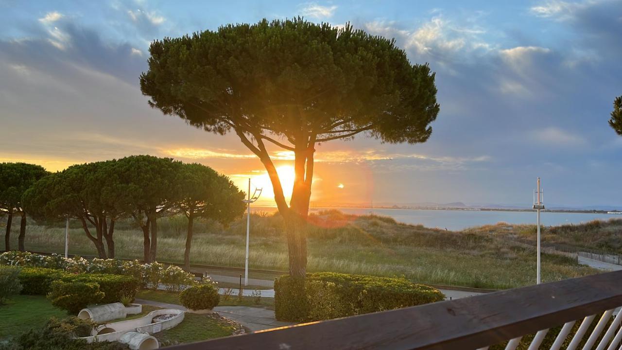 Studio Anny climatisé vue mer avec piscine - Chambres d’hôtes Le Grau-du-Roi