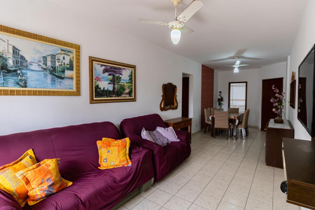 Apto com bela vista a 100m da Praia da Guilhermina - Bed and Breakfast Praia Grande