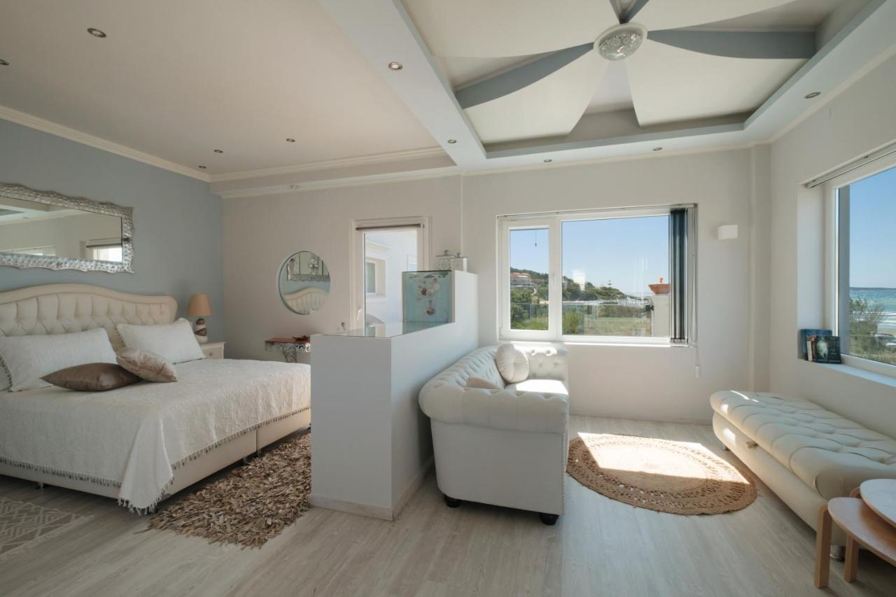 Suite mit Kingsize-Bett mit Meerblick