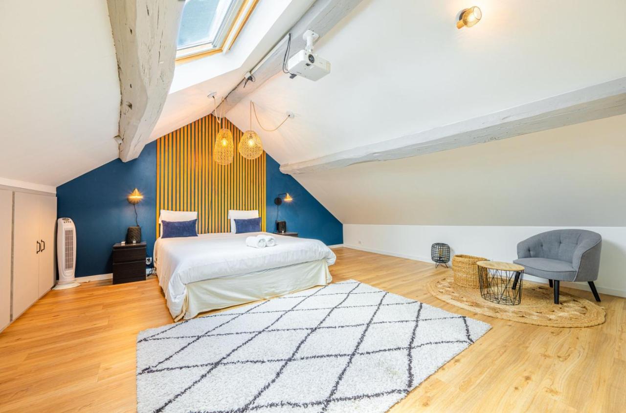 Le Perchoir / F2 de standing avec écran de cinéma - Ferienwohnung