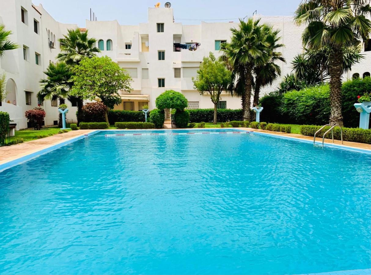 Paradis Avec Piscine et Vue sur mer Harhoura - B&B Temara